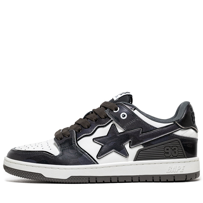 A Bathing Ape Sk8 Sta #1 - Black/White
