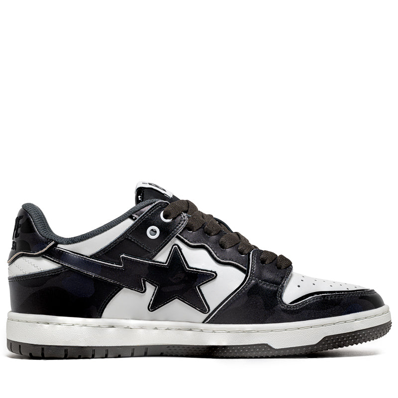 A Bathing Ape Sk8 Sta #1 - Black/White