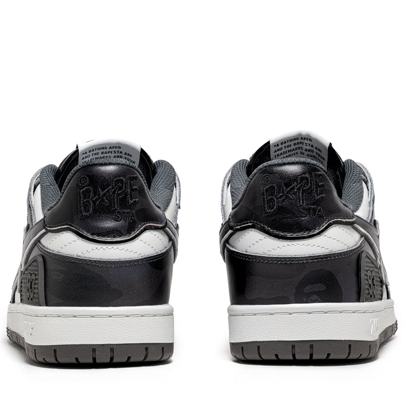 A Bathing Ape Sk8 Sta #1 - Black/White