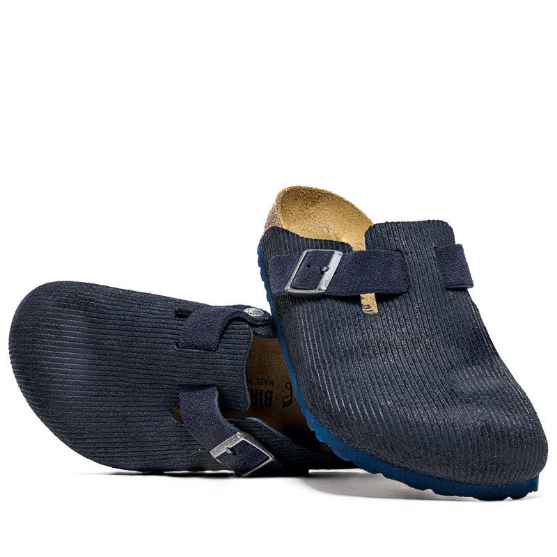 Birkenstock Boston Suede Corduroy - Midnight