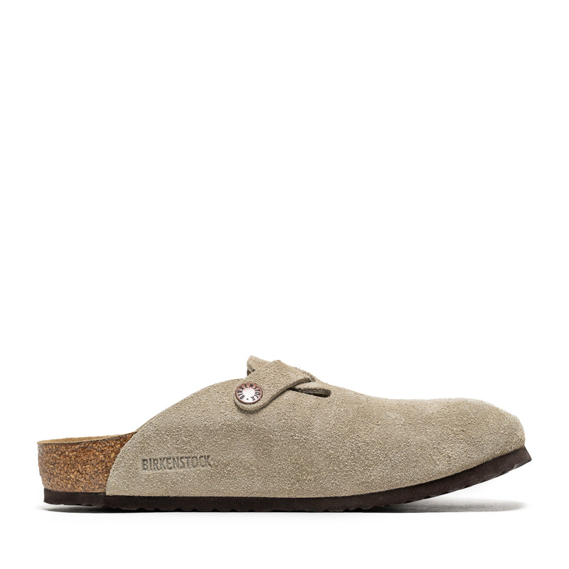 Birkenstock Boston Suede (PS) - Taupe