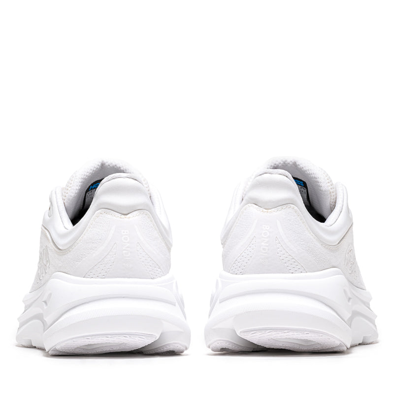 Women's Hoka Bondi 9 - White/White