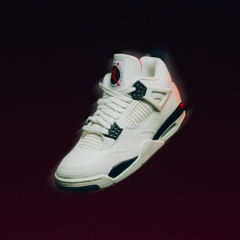 Air Jordan 4 Retro 'Flight Club' - Sail/Black