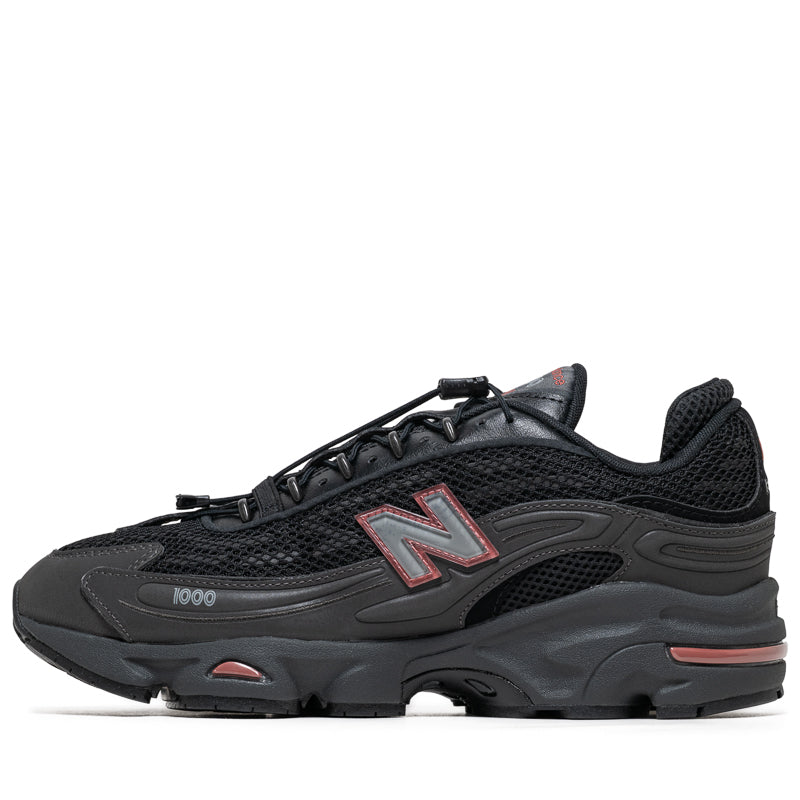 New Balance 1000G - Black Metallic/Red Rock