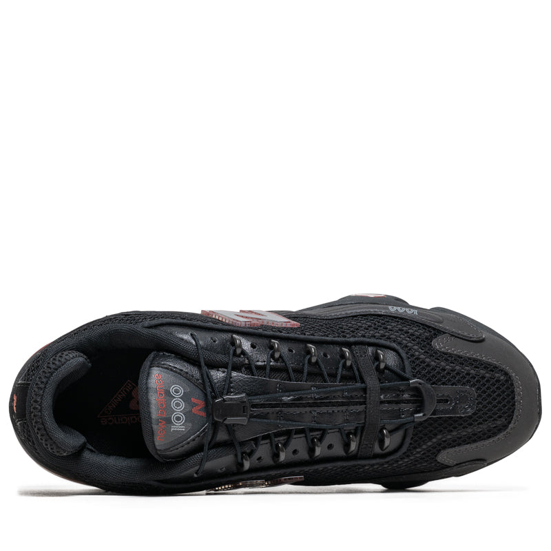 New Balance 1000G - Black Metallic/Red Rock