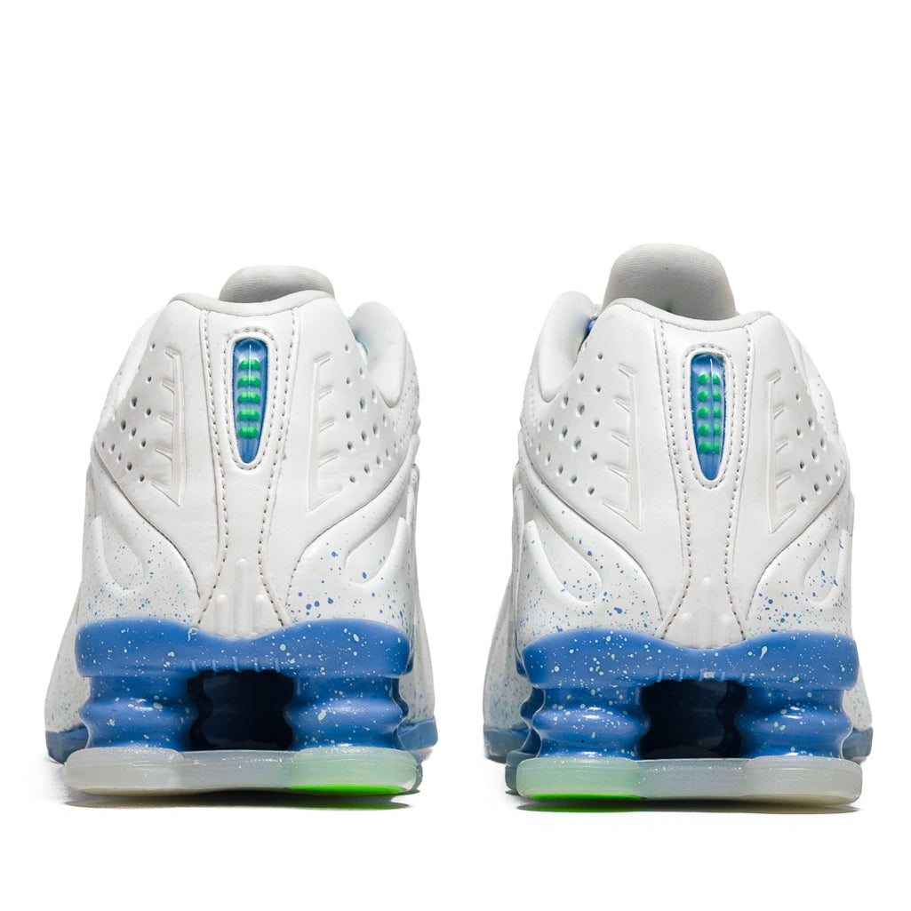 Women's Nike Shox R4 AB - Summit White/Green Strike