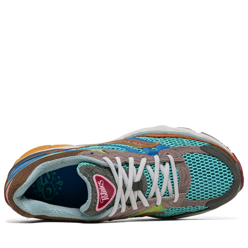 Politics x Saucony ProGrid Omni 9 'Sportsman's Paradise' - Blue/Brown