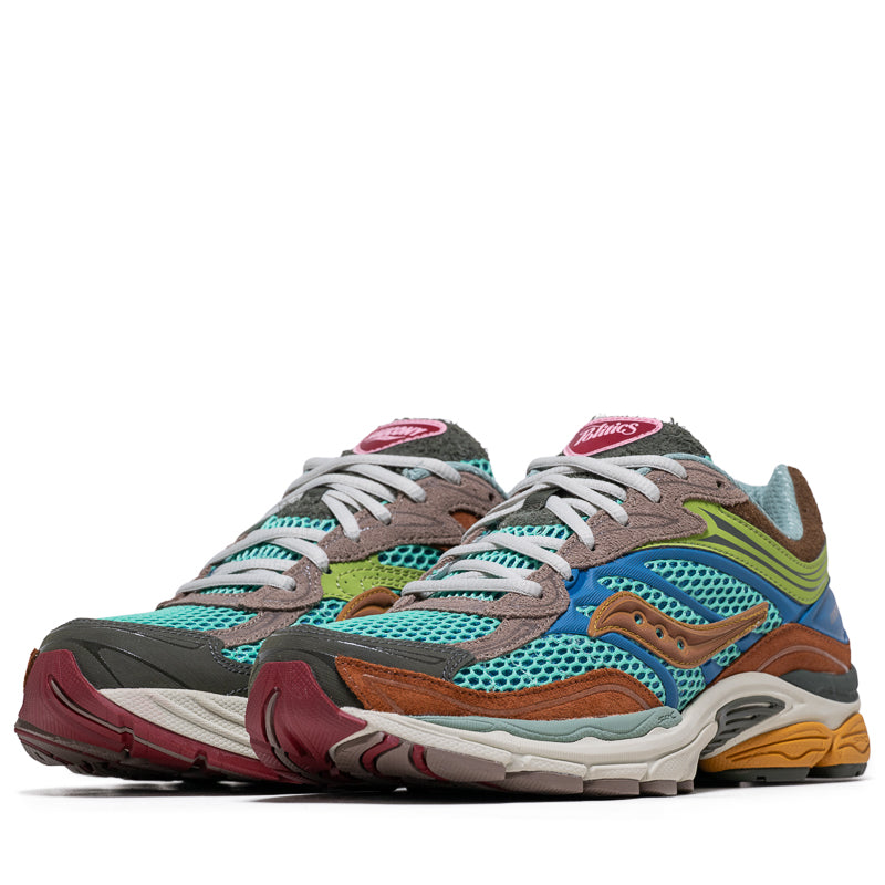 Politics x Saucony ProGrid Omni 9 'Sportsman's Paradise' - Blue/Brown