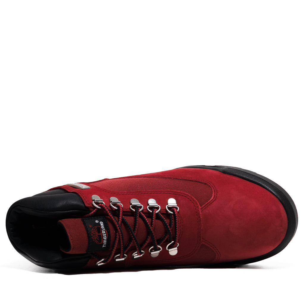 Timberland Waterproof Field Boot  - Dark Red