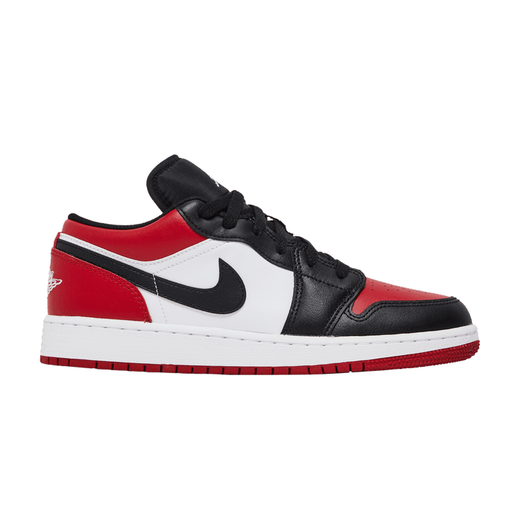 Jordan 1 Low Bred Toe (GS)