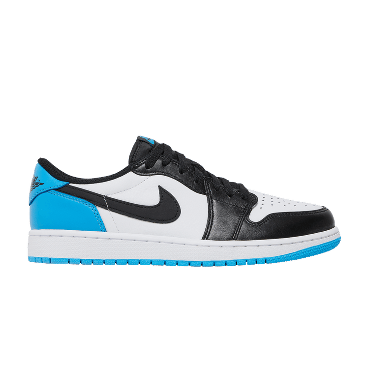 Jordan 1 Retro Low OG Black Dark Powder Blue